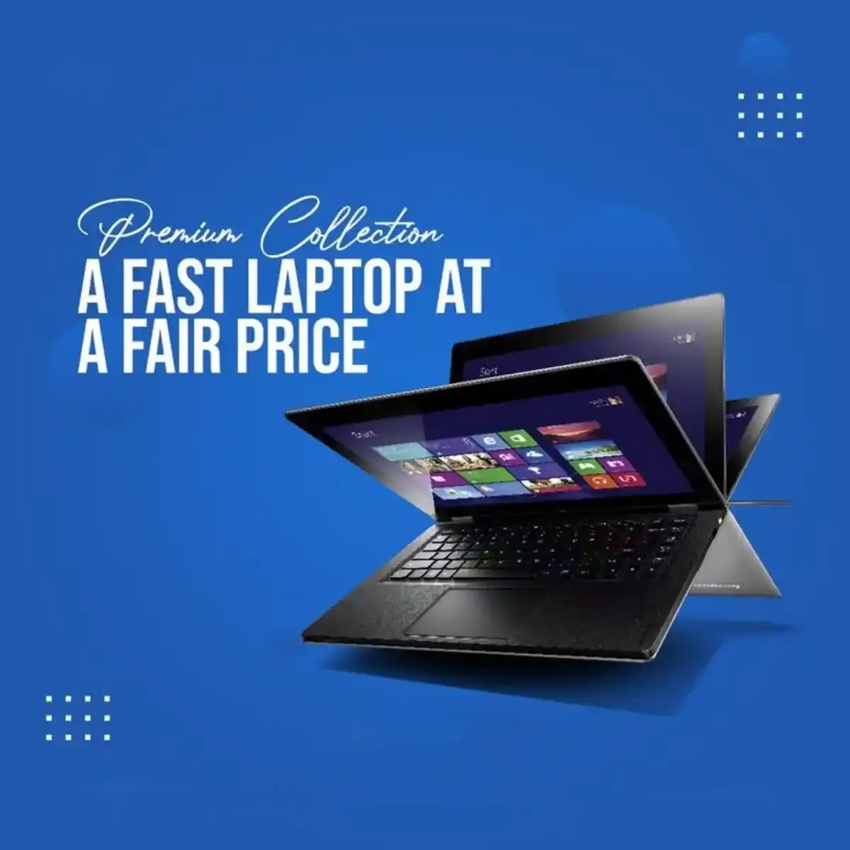 laptop banner